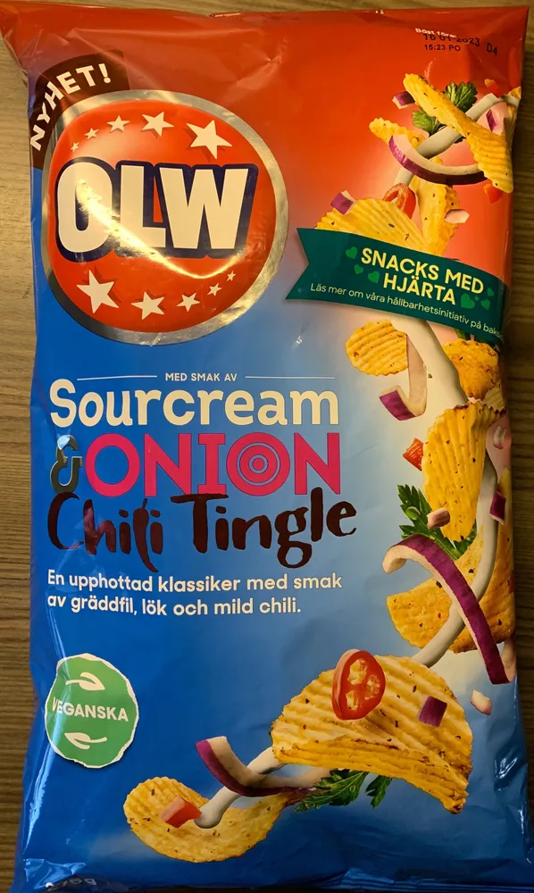 sourcream & onion chili tingle