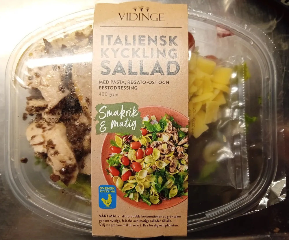 Vidinge Italiensk kycklingsallad