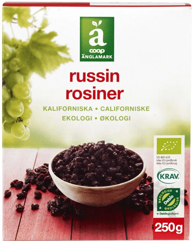 Änglamark Rosiner Økologisk 250g