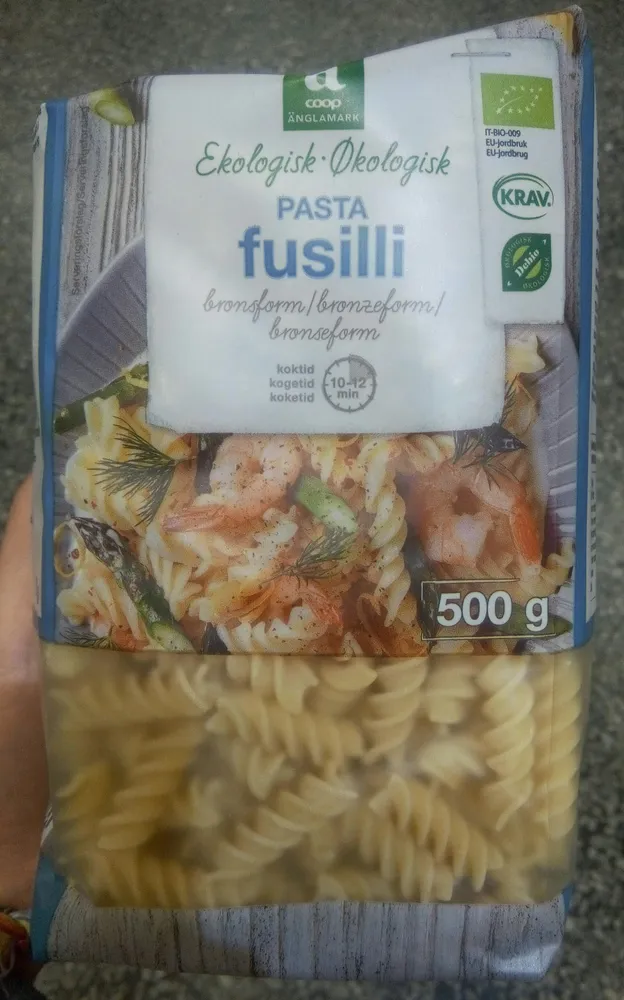 Pasta fusilli
