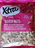 Cashew nuts - roasted and salted.