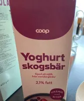 Yoghurt skogsbär