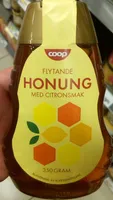 Flytande honung med citronsmak