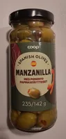 Manzanilla Spanish Olives with Pimiento