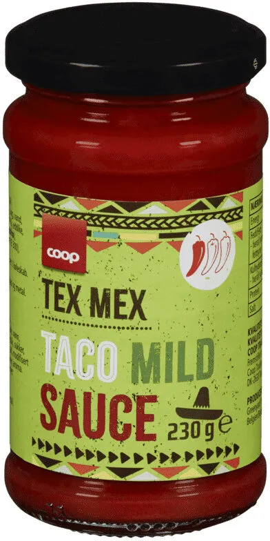 Coop Taco Saus Mild 230g