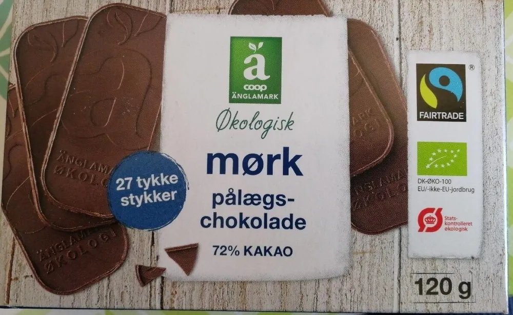Mørk Pålægs-chokolade