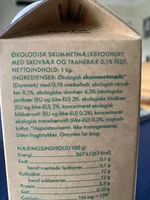 youghurt /skovbær/tranebær