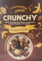 Crunchy banan, yogurt & choklad