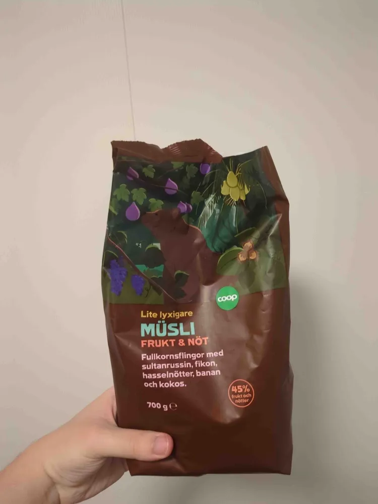 Müsli Frukt & Nöt
