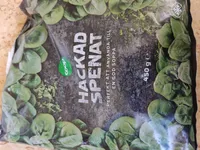 Hackad spenat