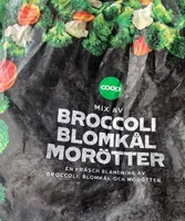 Broccoli, blomkål & morötter