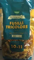 Fusilli tricolore