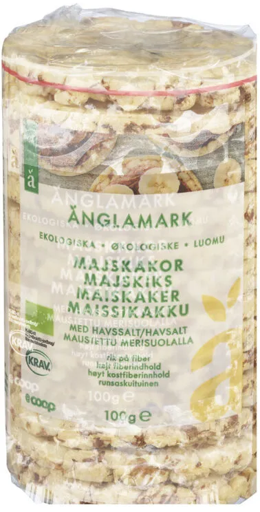 Majskakor med havssalt