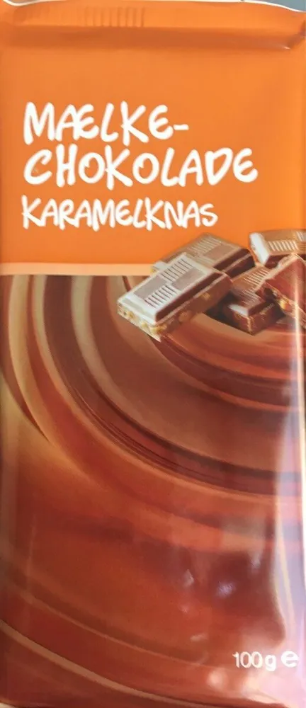 Maelke chokolade karamelknas