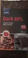 Chocolat noir 80%