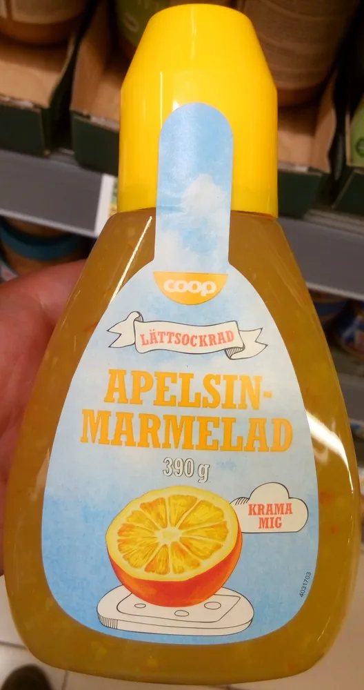 Lättsötad apelsinmarmelad