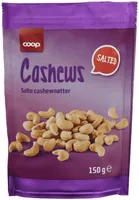 Salte cashewnøtter