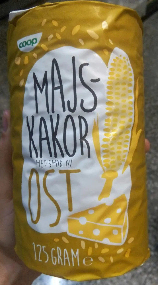 Majs kakor ost