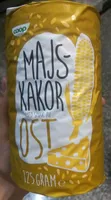 Majs kakor ost