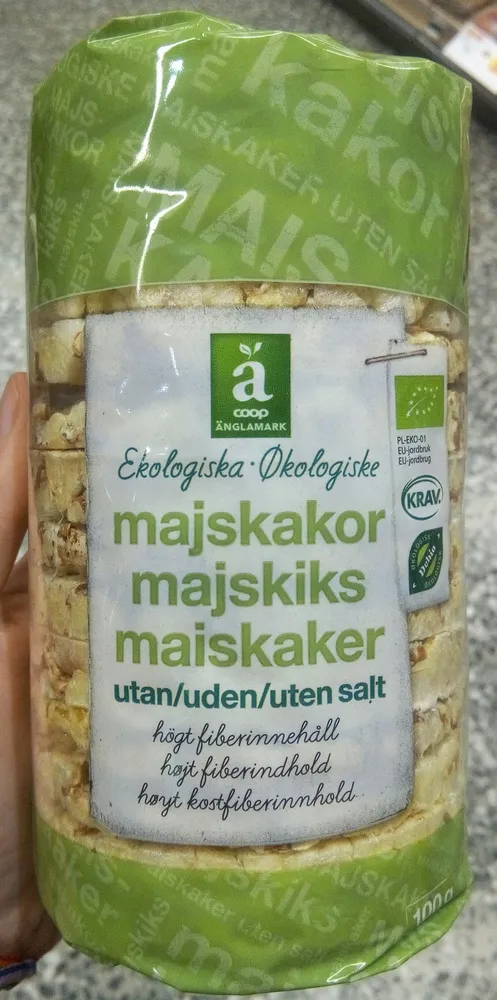 Majskakor utan salt