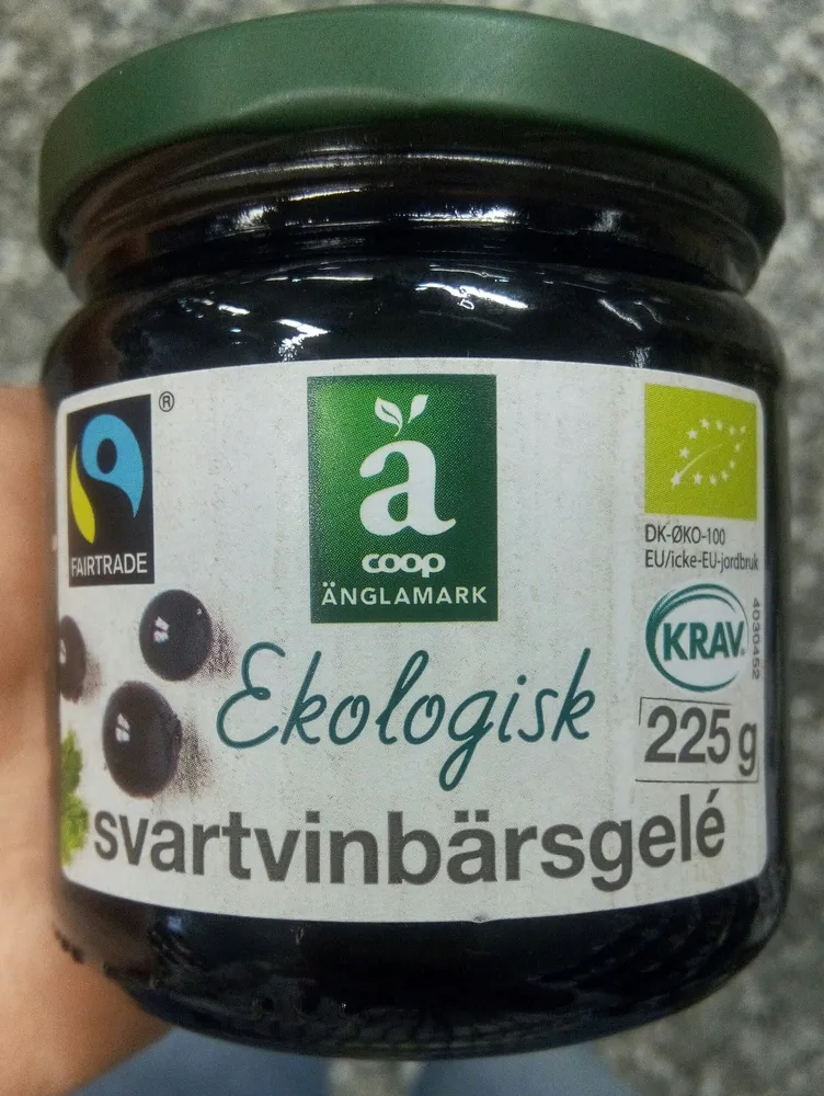 Svartvinbärsgelé