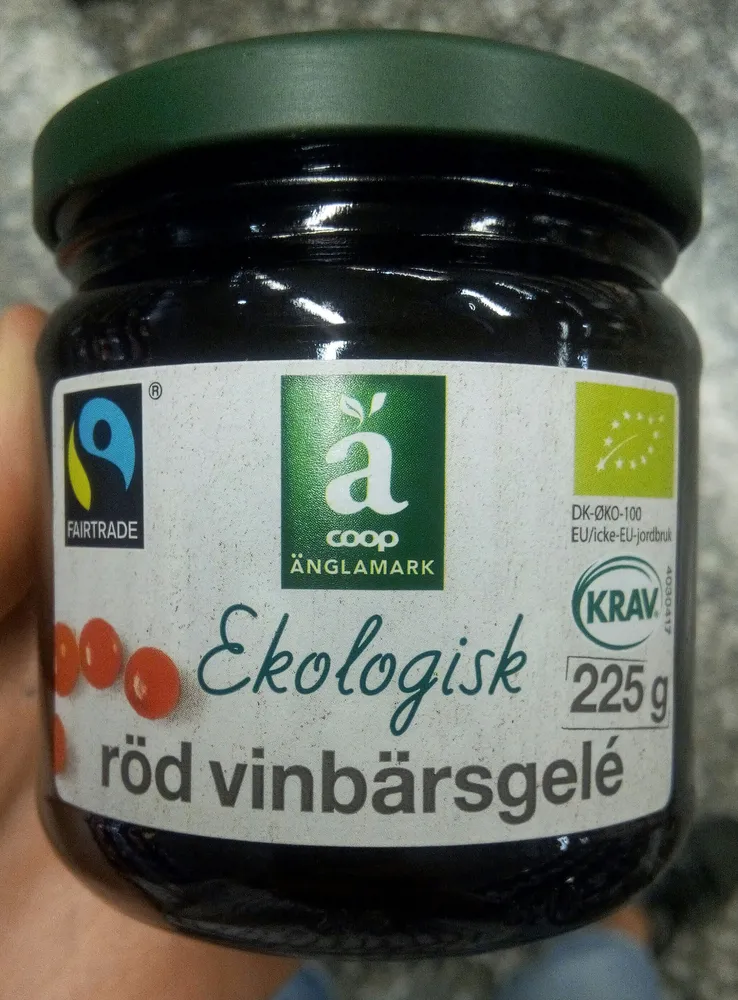 Röd vinbärsgelé