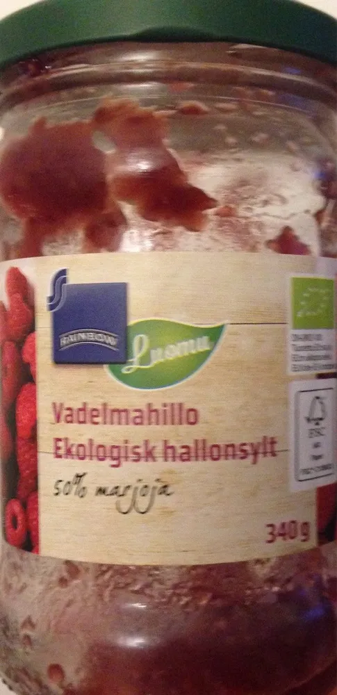 Raspberry Jam Organic 340.00 Gram