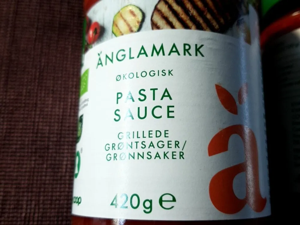 Pasta Sauce Grillede grøntsager/grönsaker