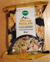 Asien Snabbnudlar Kycklingsmak