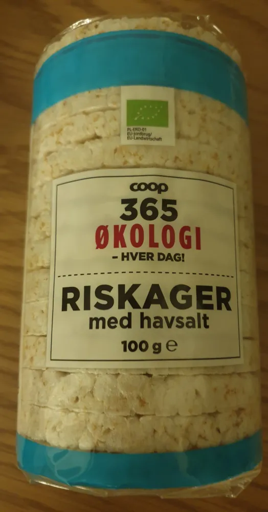 Riskager med havsalt