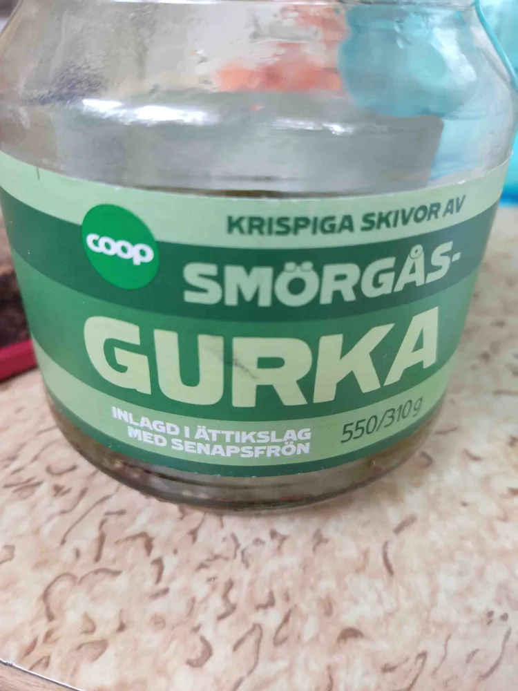 Smörgås gurka