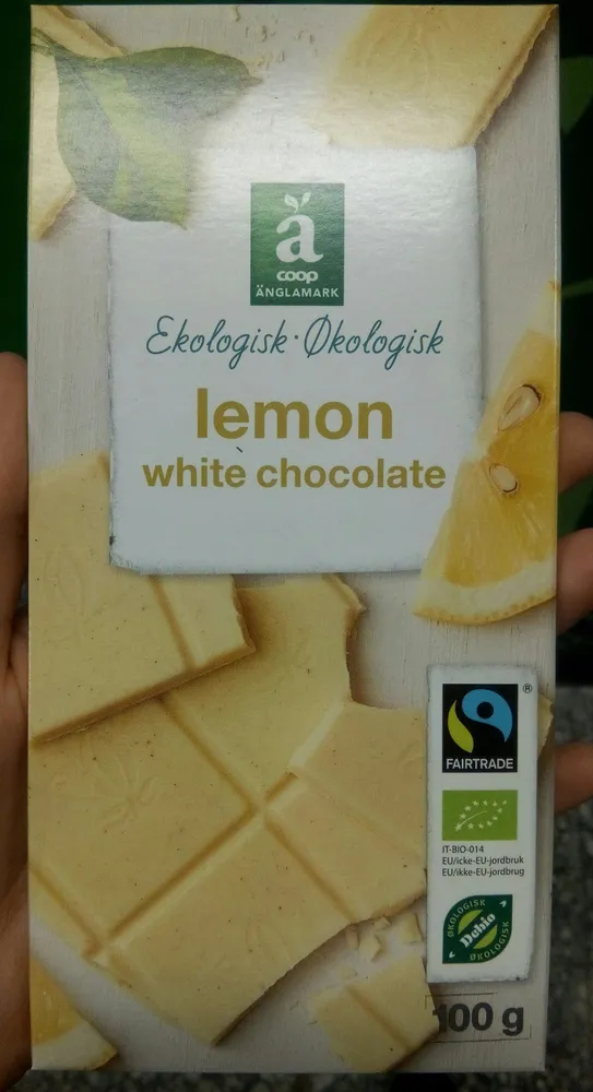Lemon white chocolate