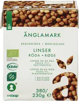 Änglamark Røde Linser 380g
