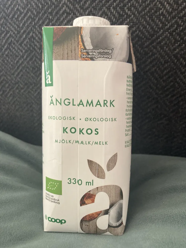 Ekologisk kokosmjölk