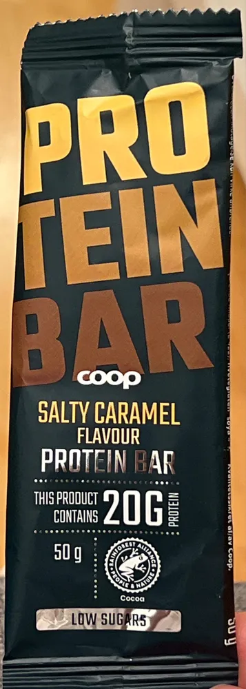 Proteinbar, salt karamell