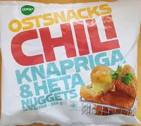 Ostsnacks chili - knapriga & heta nuggets