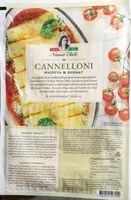 Cannelloni Ricotta & Spenat
