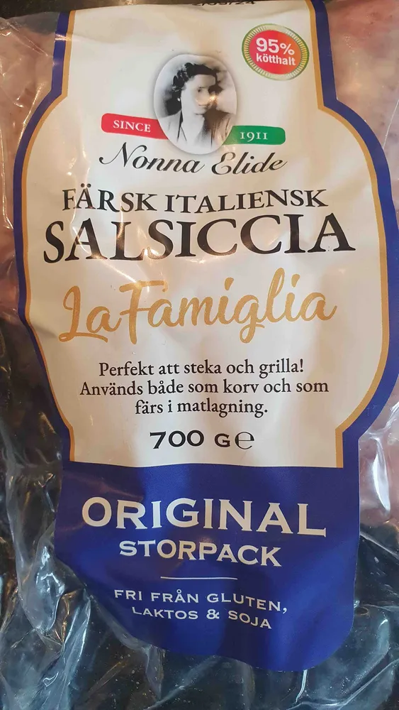 Färsk Italiensk Salsiccia