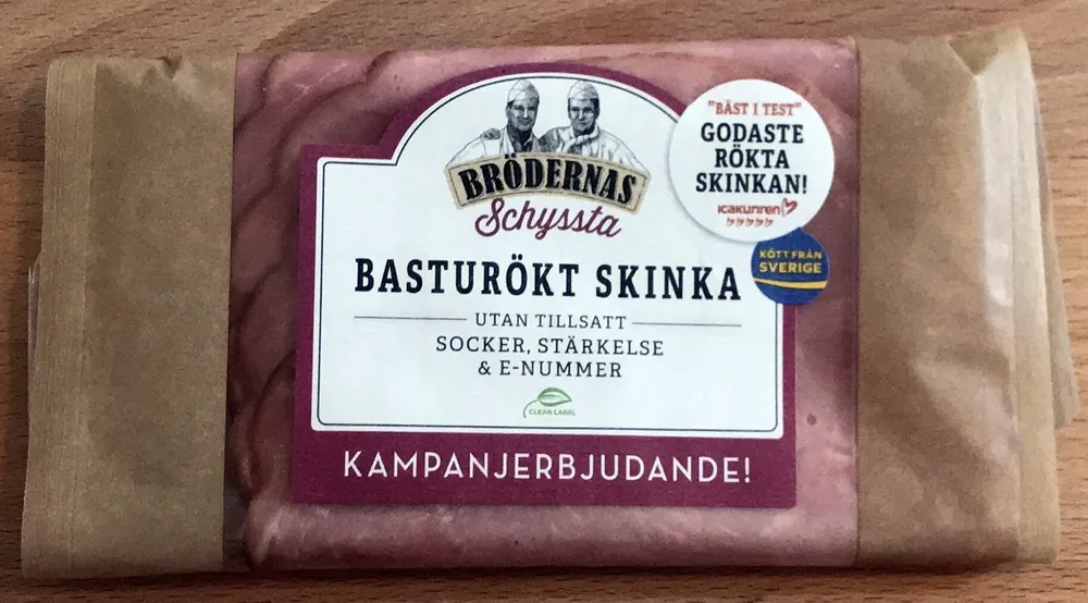Basturökt Skinka