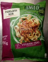 Hälsans Kök Ingredienser Vegansk färs