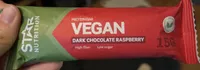 Vegan Dark Chocolate Raspberry Protein Bar