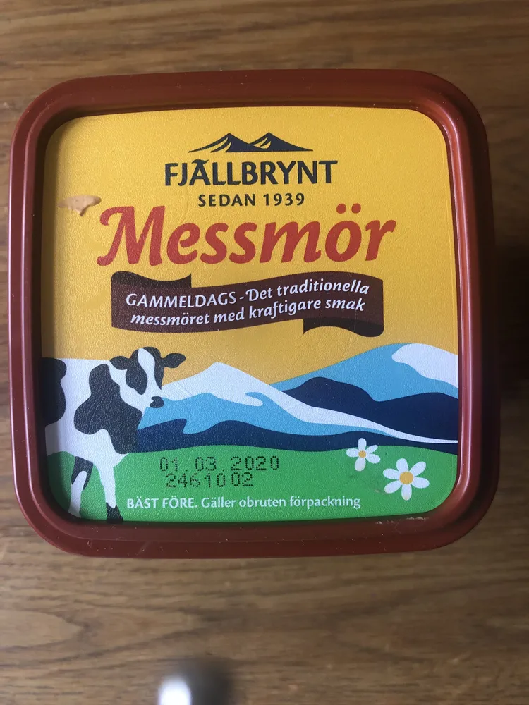 Messmör, Gammeldags