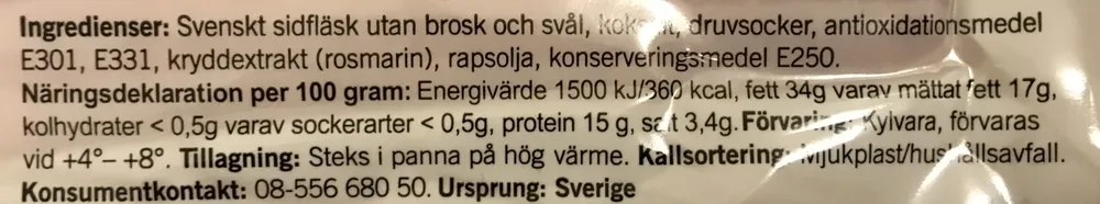 Svenskt Bacon