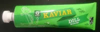 Kaviar, dill, mildrökt