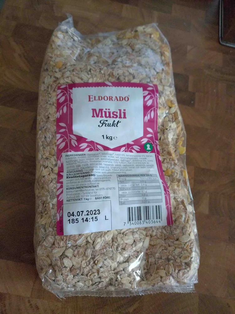 Müsli Frukt