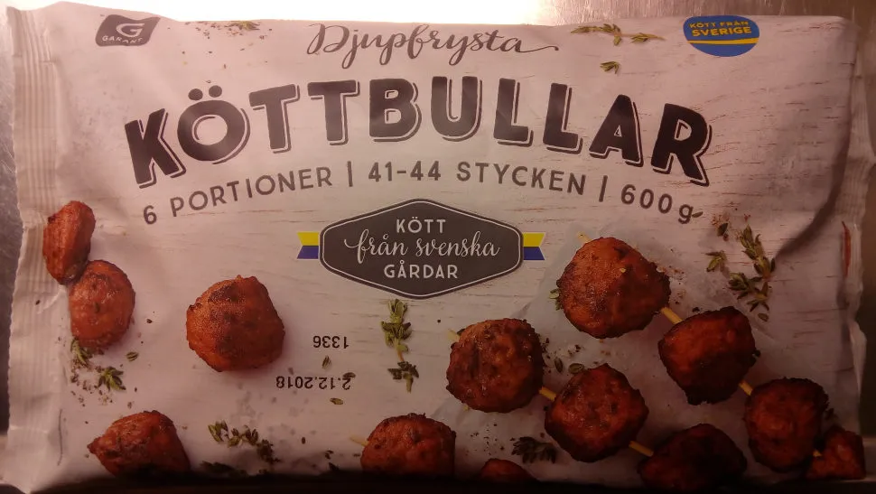 Garant Djupfrysta Köttbullar