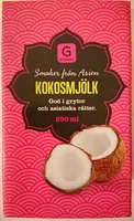 Kokosmjölk