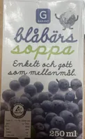 Blåbärssoppa