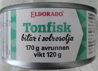 Tonfisk bitar i solrosolja