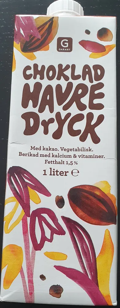Choklad havredryck